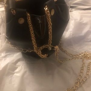 Black Small Buckley Style Mini Bag